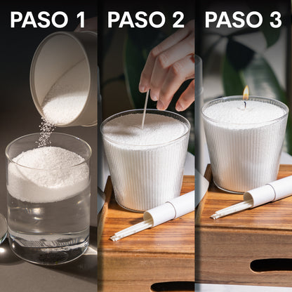 Vela Rellenable Lumii